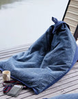 Kids Lil Outsider Bean Bag | Navy
