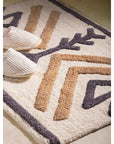 Sitara Geometric Cotton Bath Mat