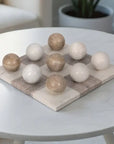 Marble Table Top Tic-Tac-Toe
