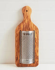 Italian Olivewood Flat Cheese Grater