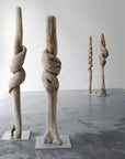 Wood Twist Sculpture