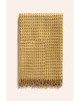 Double Mustard Wave Beach Towel