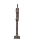 Modern Tribal Floor Sculpture - Bronze