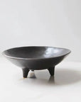 Footed Ceramic Display Bowl
