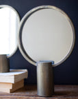 ANTIQUE GOLD TABLETOP MIRROR