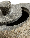 Stone Jar with Lid