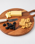 Acacia Circle Serving Board