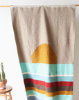 Moonstone Coast // Handwoven Blanket
