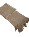 Zig Zag Jute Throw