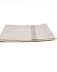 The Lint Biscuit Napkin - Natural Black