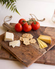 SET OF TWO WOOD CHEESE BOARDS