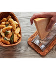 Italian Olivewood Flat Cheese Grater