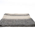 The Linen Smudge Kitchen Towel - Natural Black