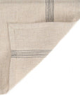 The Lint Biscuit Napkin - Natural Black