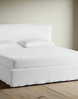 Loll 80 Queen Bed - Lino Bianco