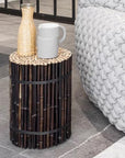 Bamboo Side Table