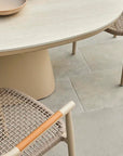 Valencia Weave Dining Armchair - Sand