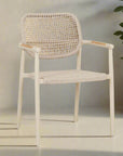 Valencia Weave Dining Armchair - Sand