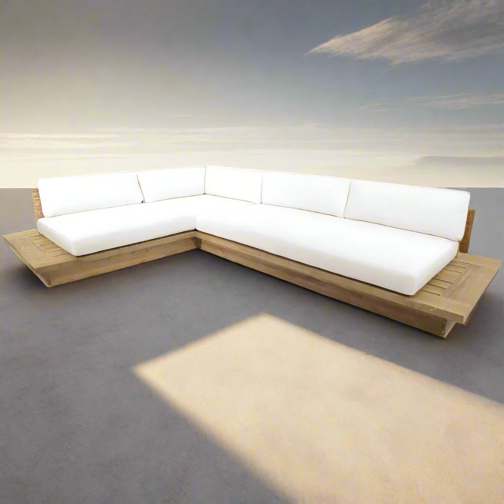 Bali L Teak Sofa