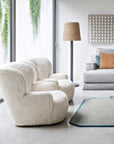 Loll 09 Swivel Armchair - Polar Bear