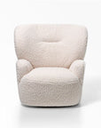 Loll 09 Swivel Armchair - Polar Bear