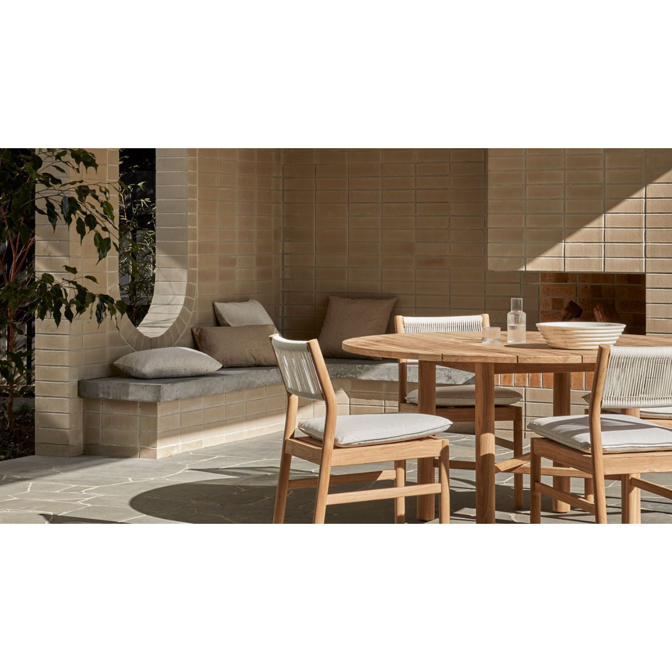 Cannes Rope Outdoor Dining Chair