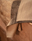 The Linen Moody Kitchen Towel - Natural Black