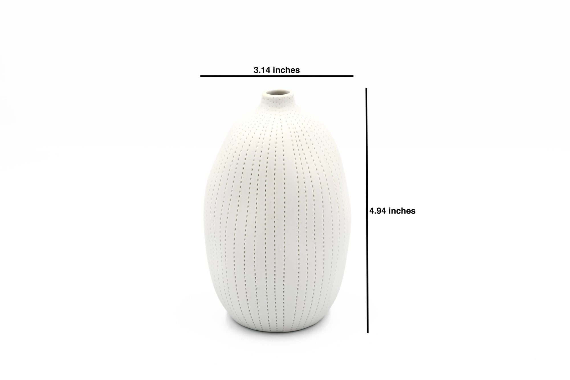 Gugu Handcrafted Porcelain Bud Vase