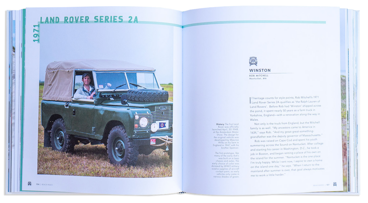 Beach Rides Coffee Table Book