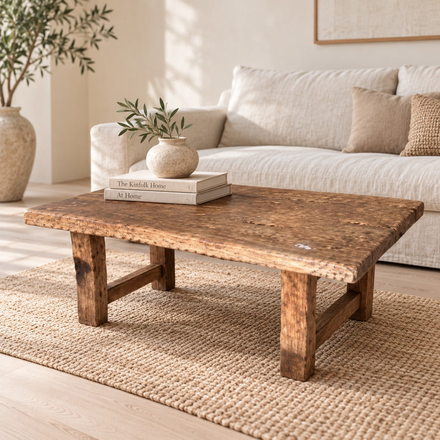 Rustic Teak Taman Coffee Table