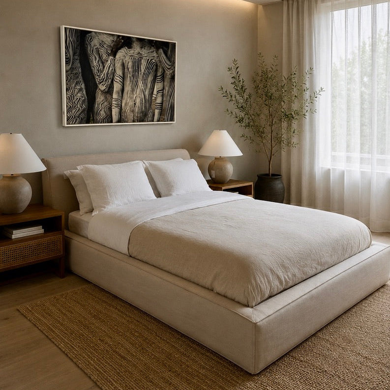 Malibu Curve Slipcover Bed
