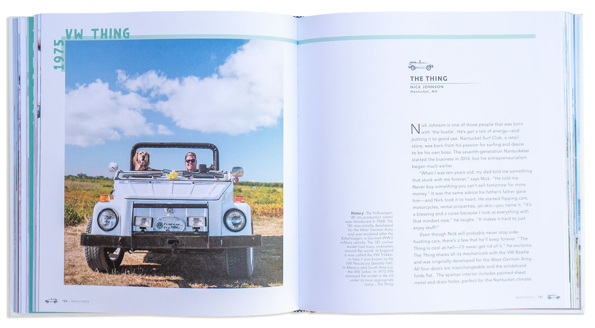 Beach Rides Coffee Table Book