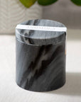 Palo Santo Scented Black Marble Candle