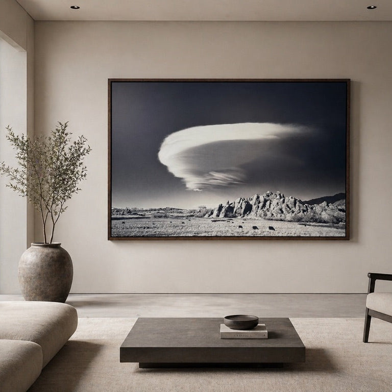 Lone Range Photograph on Canvas