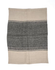 The Linen Moody Kitchen Towel - Natural Black