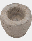 Carved Stone Mortar Bowl