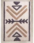 Sitara Geometric Cotton Bath Mat