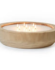 Paulownia Wood Round Candle