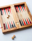 Backgammon Mangowood Game Set