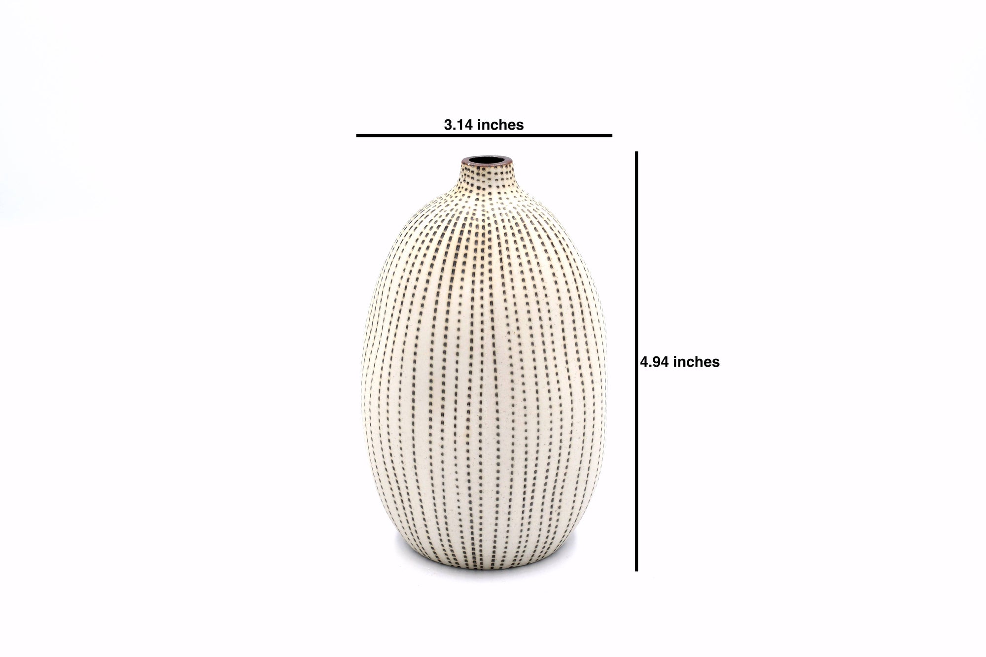 Gugu Handcrafted Porcelain Bud Vase