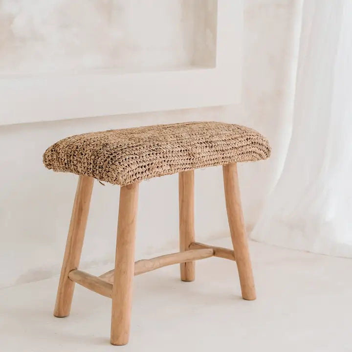 The Raffia Bench