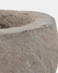 Carved Stone Mortar Bowl