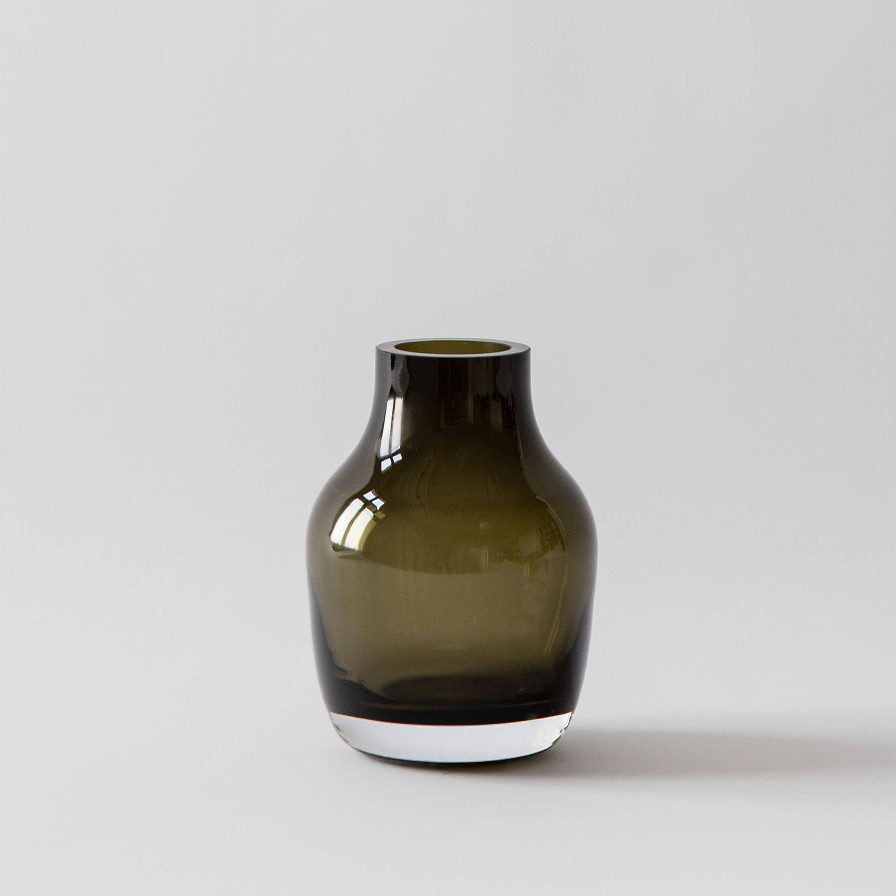 Paloma Vase - Small/Smoke Green