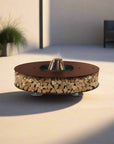 Round Fire Pit Table