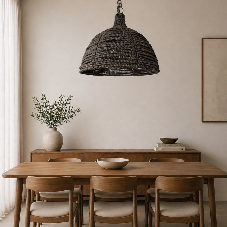 Clay Mudd Chandelier in Brown