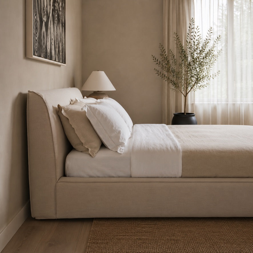 Malibu Curve Slipcover Bed