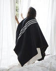 New Yorker Cotton Blanket | Black / White | King