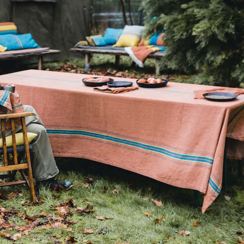 Ontario Stripe Tablecloth