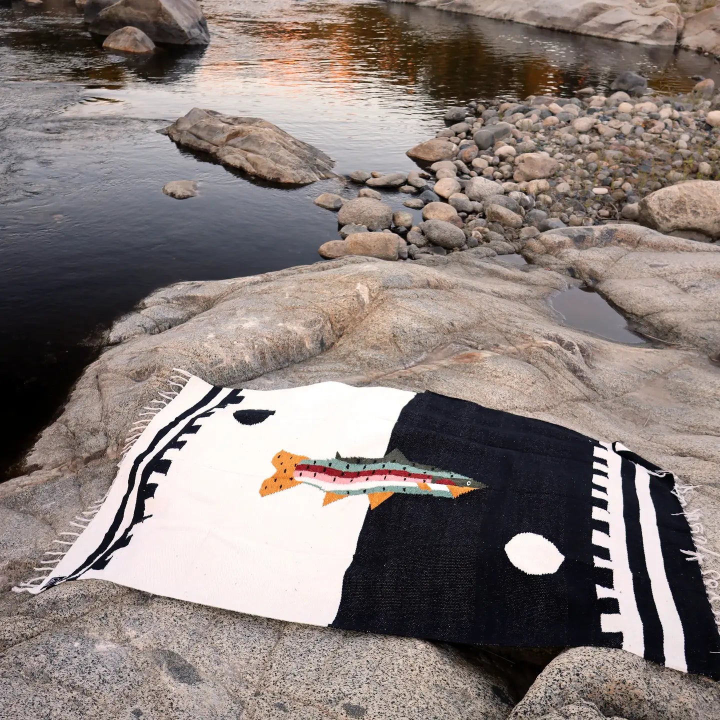 River Fish (Limited Edition) // Handwoven Blanket