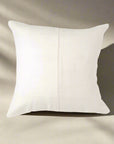 Riviera Hand-Stitch Throw Pillow Cover with Insert- Grey Stripes